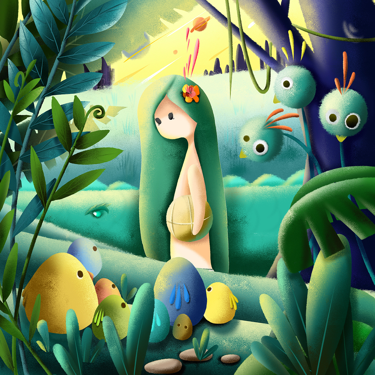 三月的梦-春（图ZMjAyOTA2ODYw） - 创作习作 - 站酷设计师早上肚子疼原创素材 - 站酷ZCOOL
