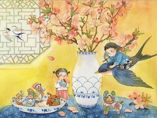 一张杂志封面图