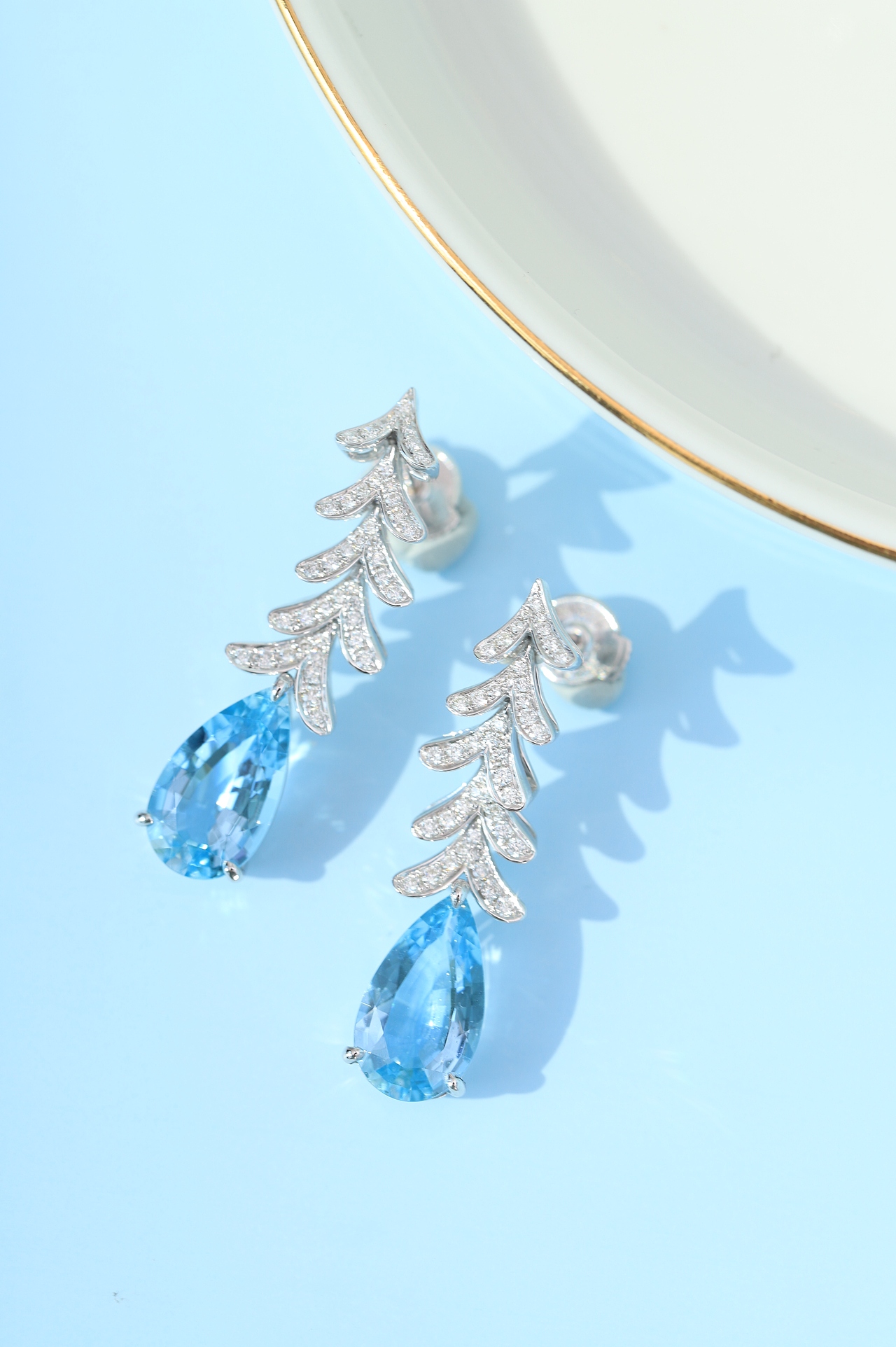 珠宝摄影——海蓝宝粉摩根 少女的感觉