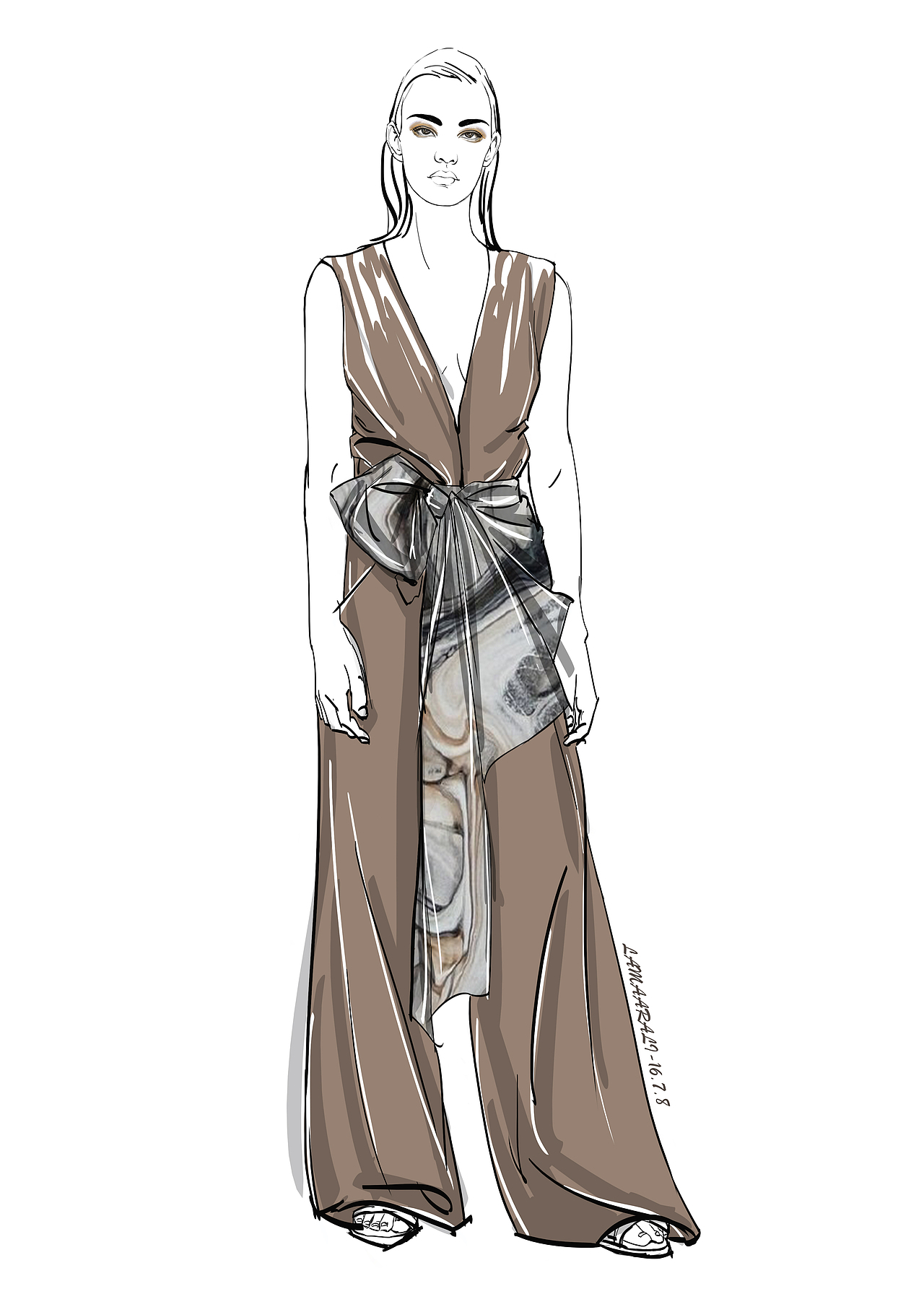 印花尝试（图ZNTY1NTU1NDQ=） - 休闲/流行服饰 - 站酷设计师LAMAARALD原创素材 - 站酷ZCOOL