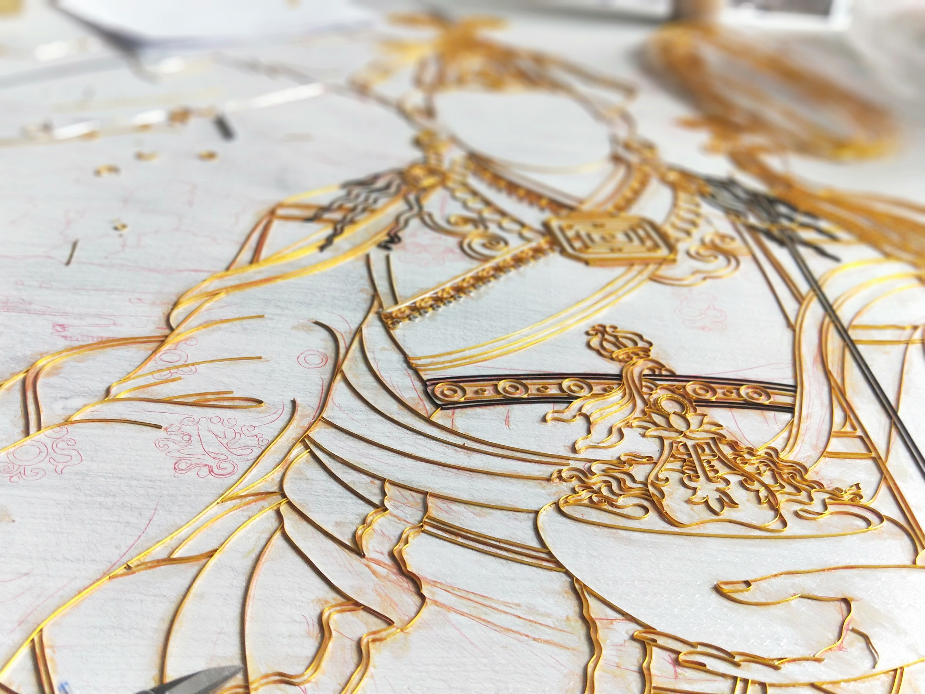 景泰蓝彩岩画新品来了|手工艺|其他手工|亨嘉彩岩画 - 原创作品