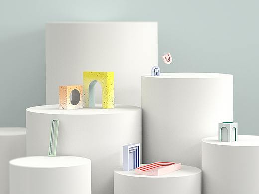 Circular arch series-圆拱桌面纳物系列