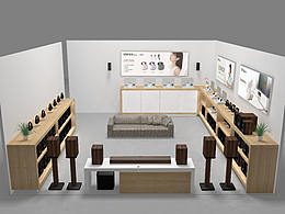 漫步者试听室展示