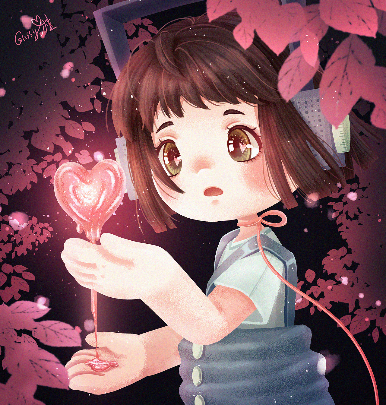 插画练习（图ZMTE2NDQyMDM2） - 创作习作 - 站酷设计师Gussy桂原创素材 - 站酷ZCOOL