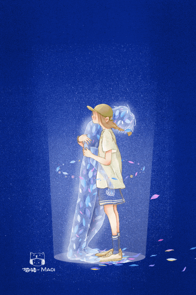 少女的诗集(图ZMTUzMzQ5MzY0) - 商业插画 - 站酷设计师猫矮_MAOI原创素材 - 站酷ZCOOL