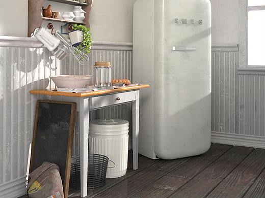 Arnold室内小景练习