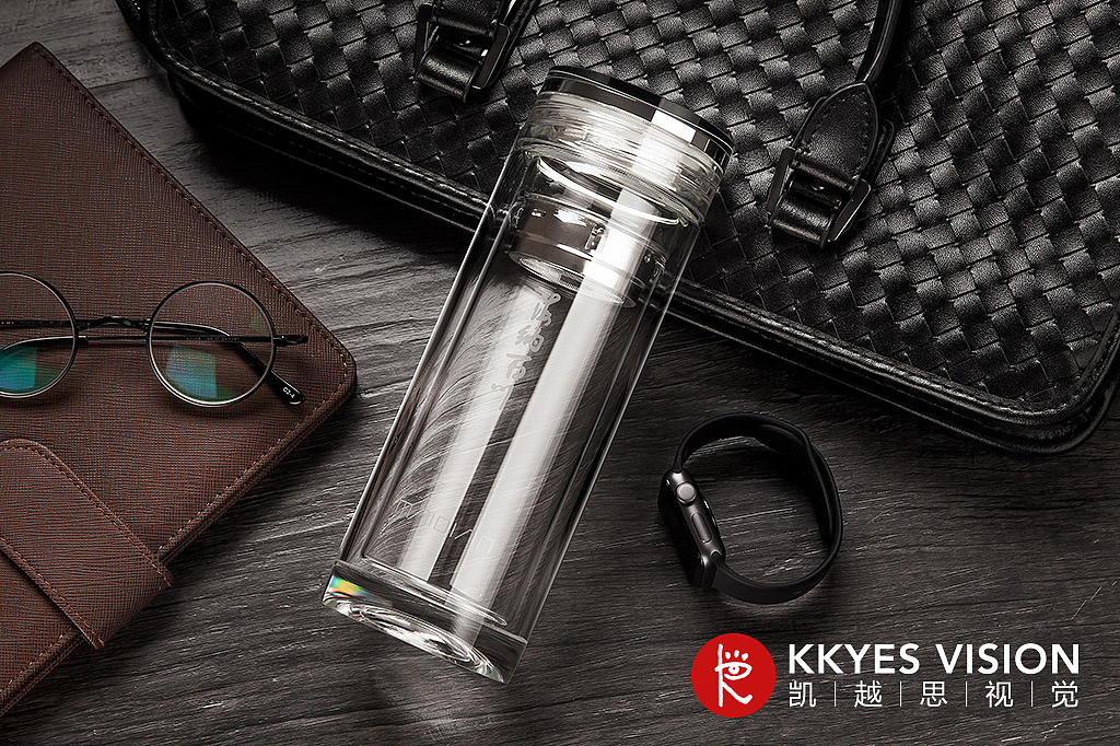 高档水杯 玻璃杯 杯子 茶杯 静物拍摄商业摄影