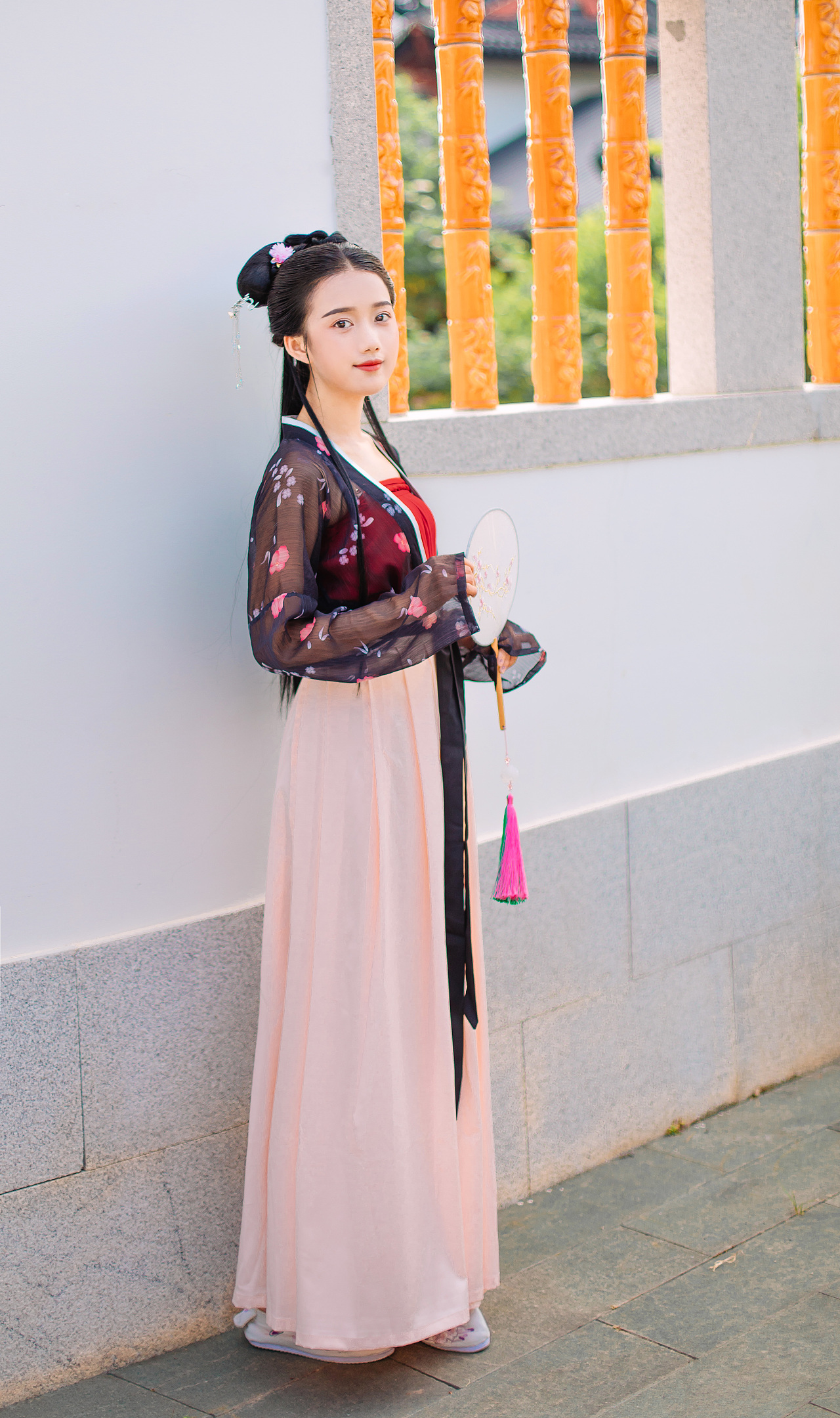 [汉服]汉裳芳华-忆桃花 齐腰襦裙