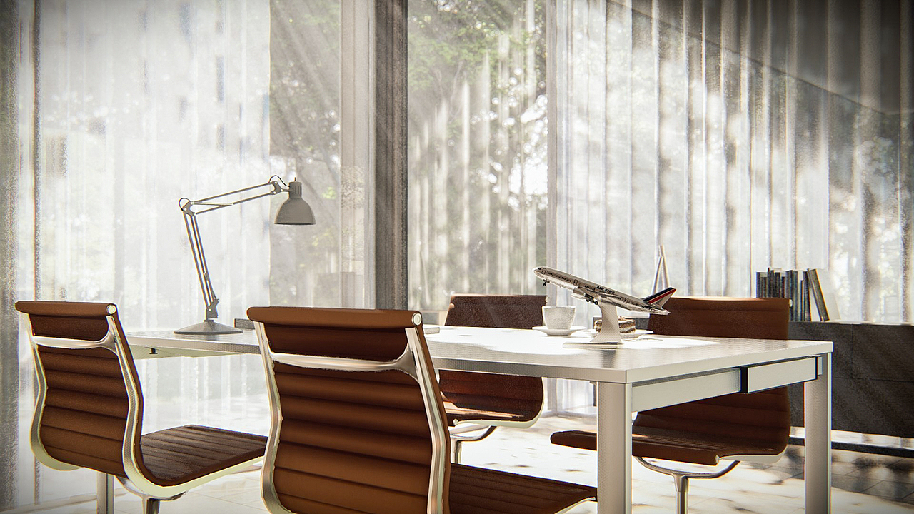 【Lumion 建筑表现】 范斯沃斯住宅 Farnsworth House