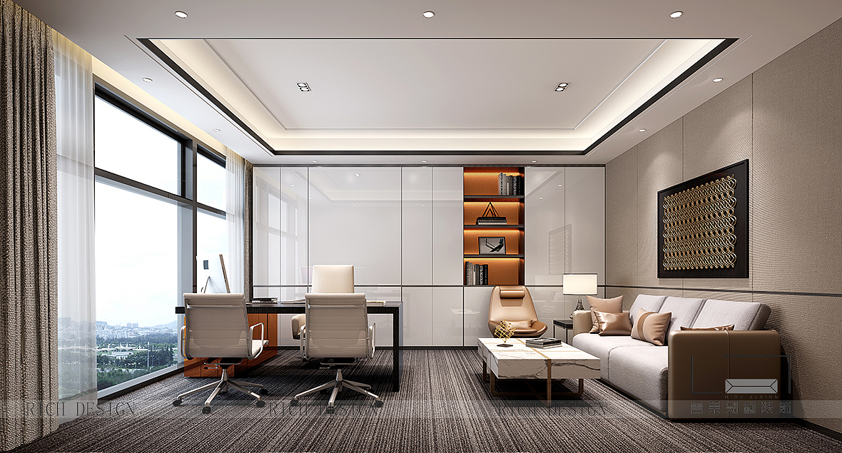 深圳某某某科技有限公司现代装修装饰,深圳装修公司