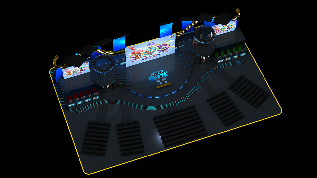 【TGC2015】 主视觉+舞台设计