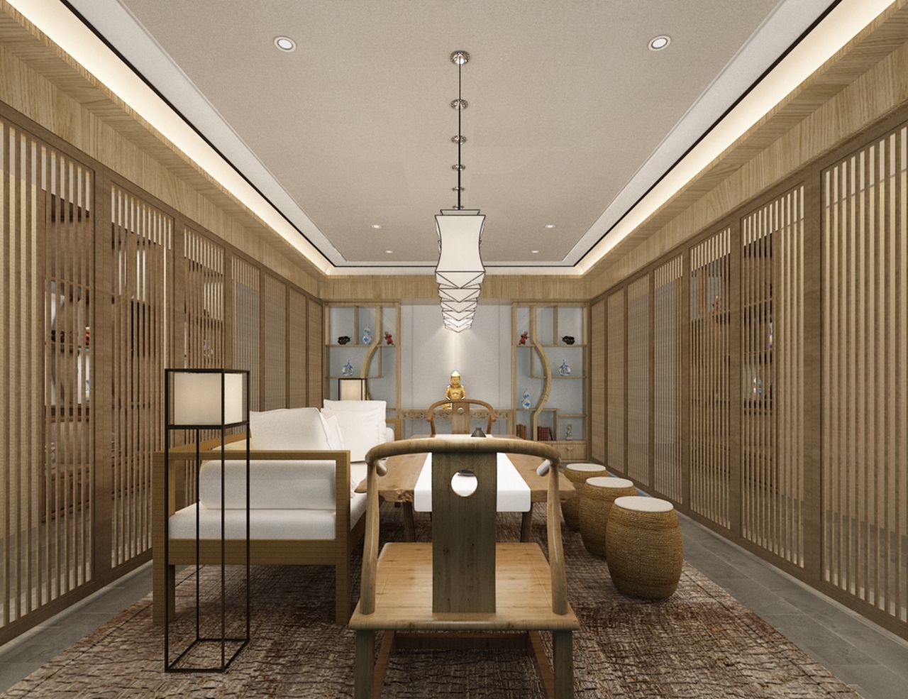 现代足疗店面设计