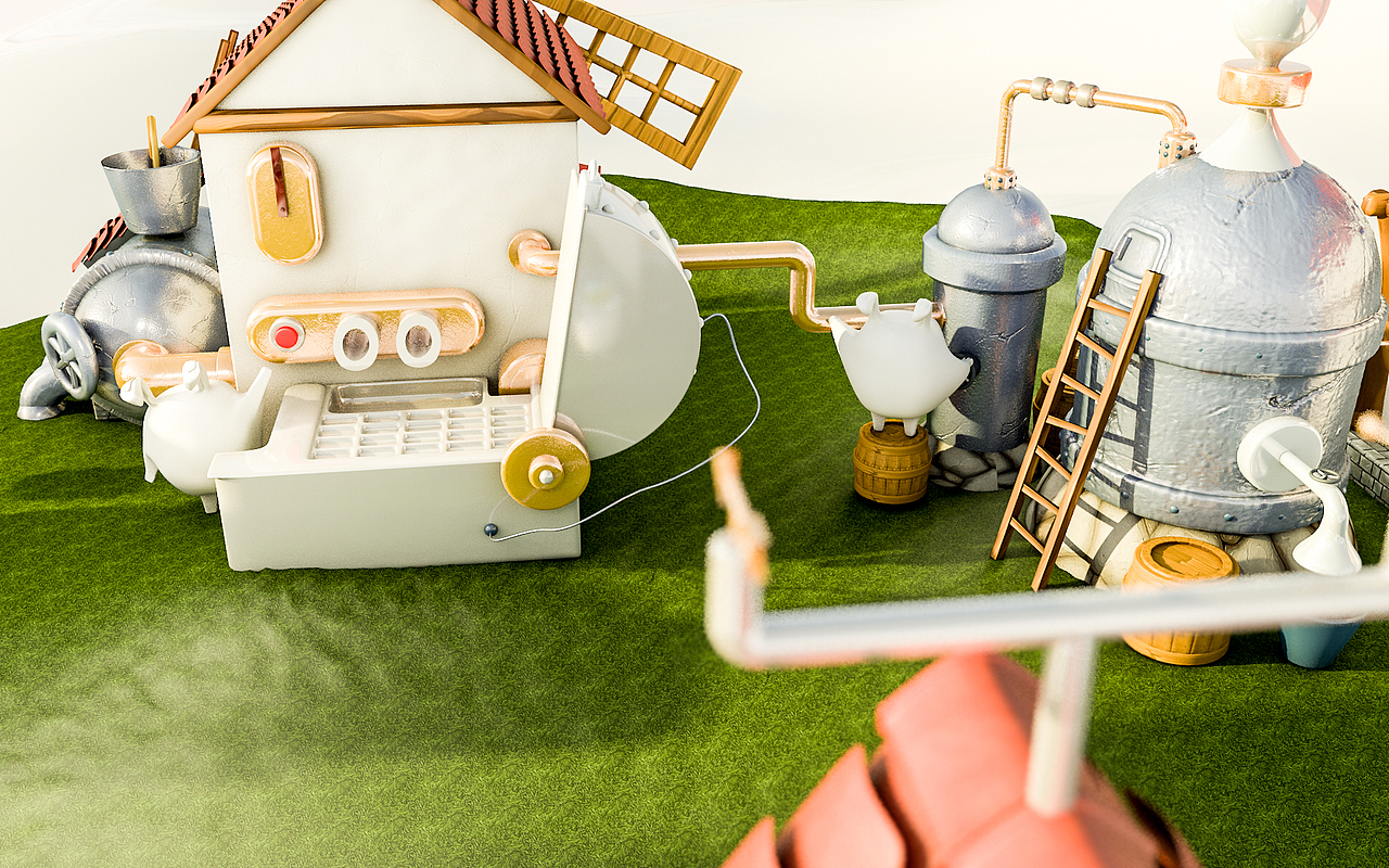 日常任务-C4D:7.云间工坊