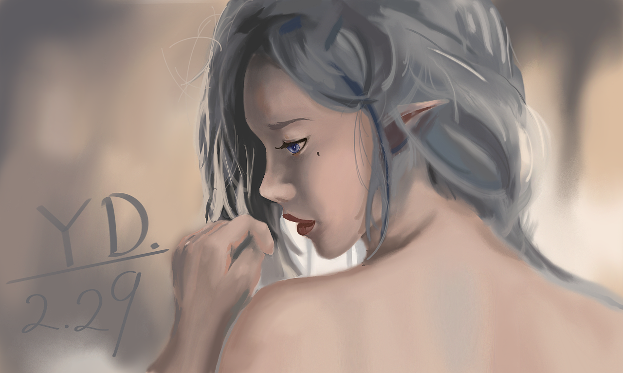 临摹鬼刀海琴烟|插画|游戏原画|z95371163_临摹作品-站酷zcool