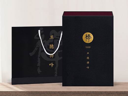 六品堂&太极禅院 且听禅吟字帖礼盒 产品设计