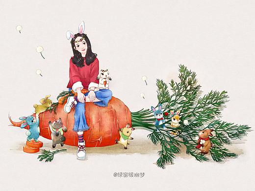 呆呆的胡萝卜