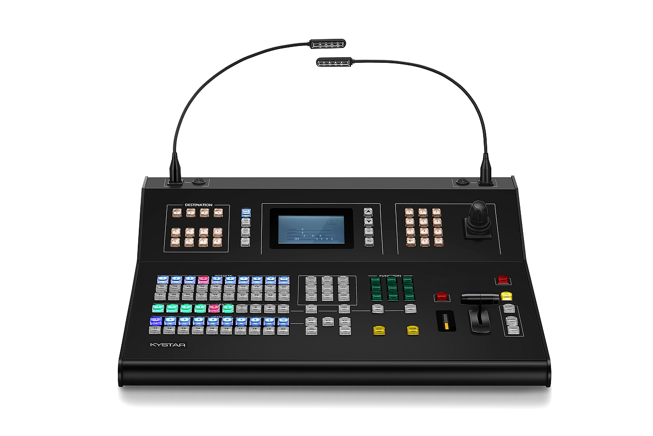 应用于舞台视屏,灯光等的控制,外壳采用全钣金制作,造型简约又不失