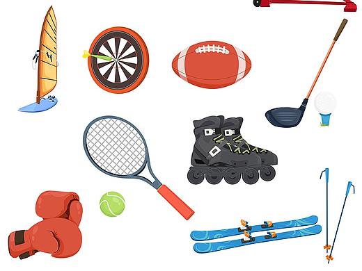 一組運動相關(guān)小元素（個人主頁-ZNDUyNTcyODA=） - 創(chuàng)作習(xí)作 - 站酷設(shè)計師微畫昔今原創(chuàng)素材 - 站酷ZCOOL