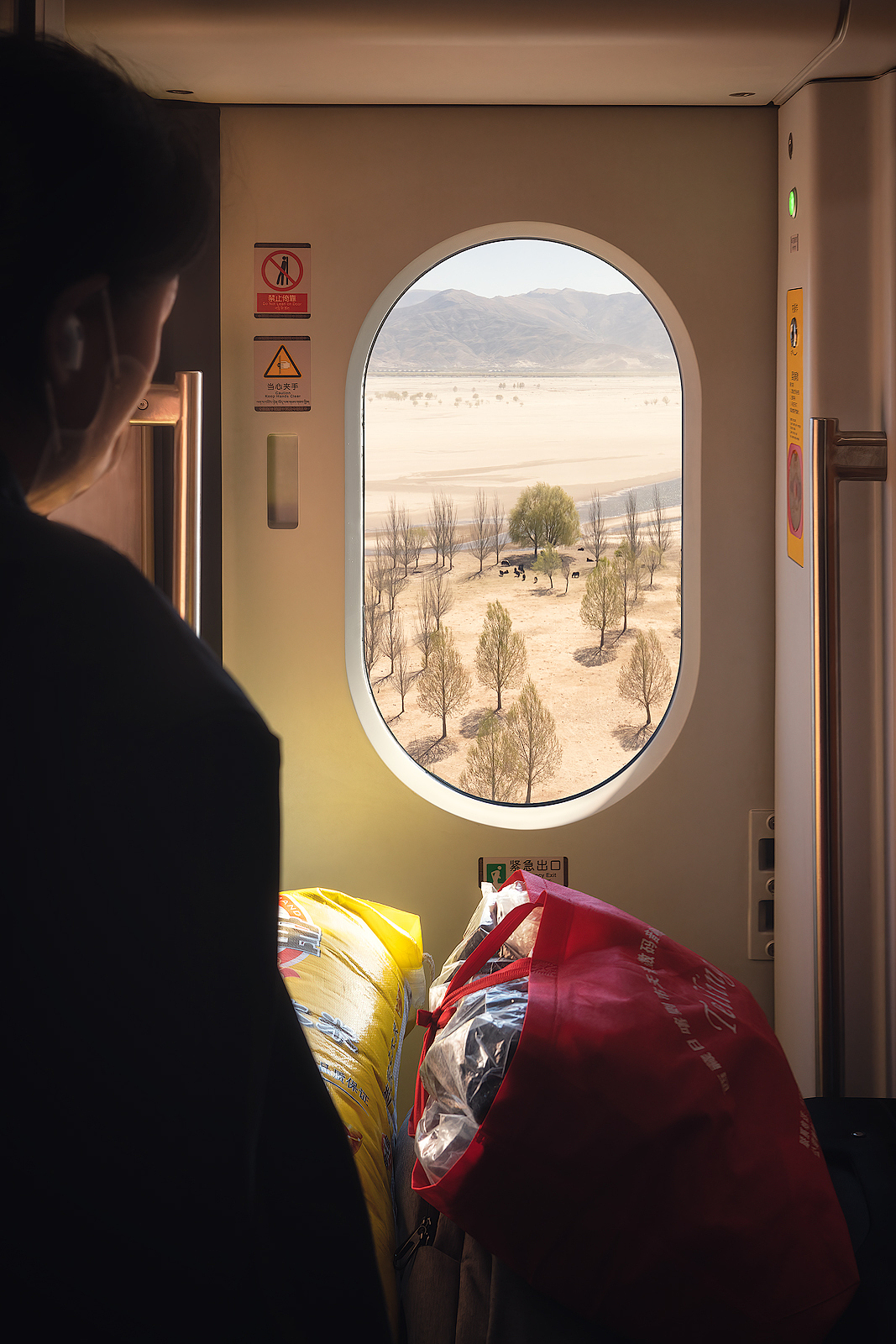 车窗外的林芝桃花（图ZMjk1OTEzMzM2） - 风光摄影 - 站酷设计师thomas看看世界原创素材 - 站酷ZCOOL