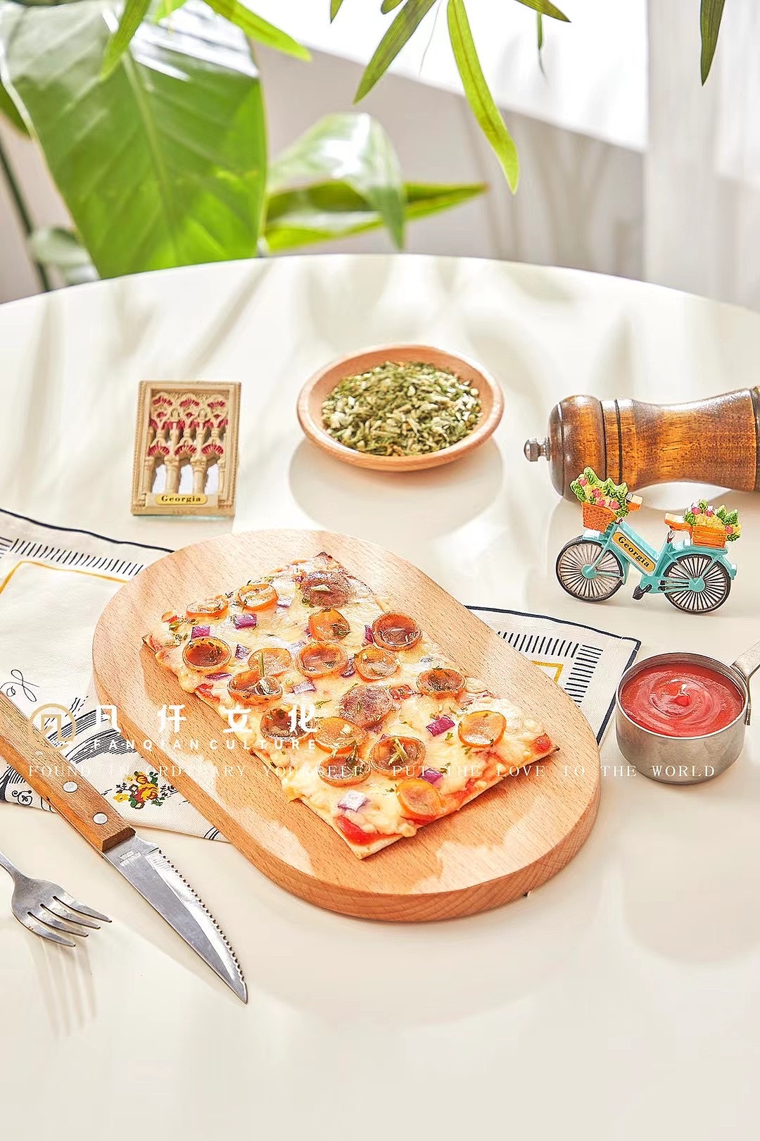 餐饮美食拍摄:薄饼披萨