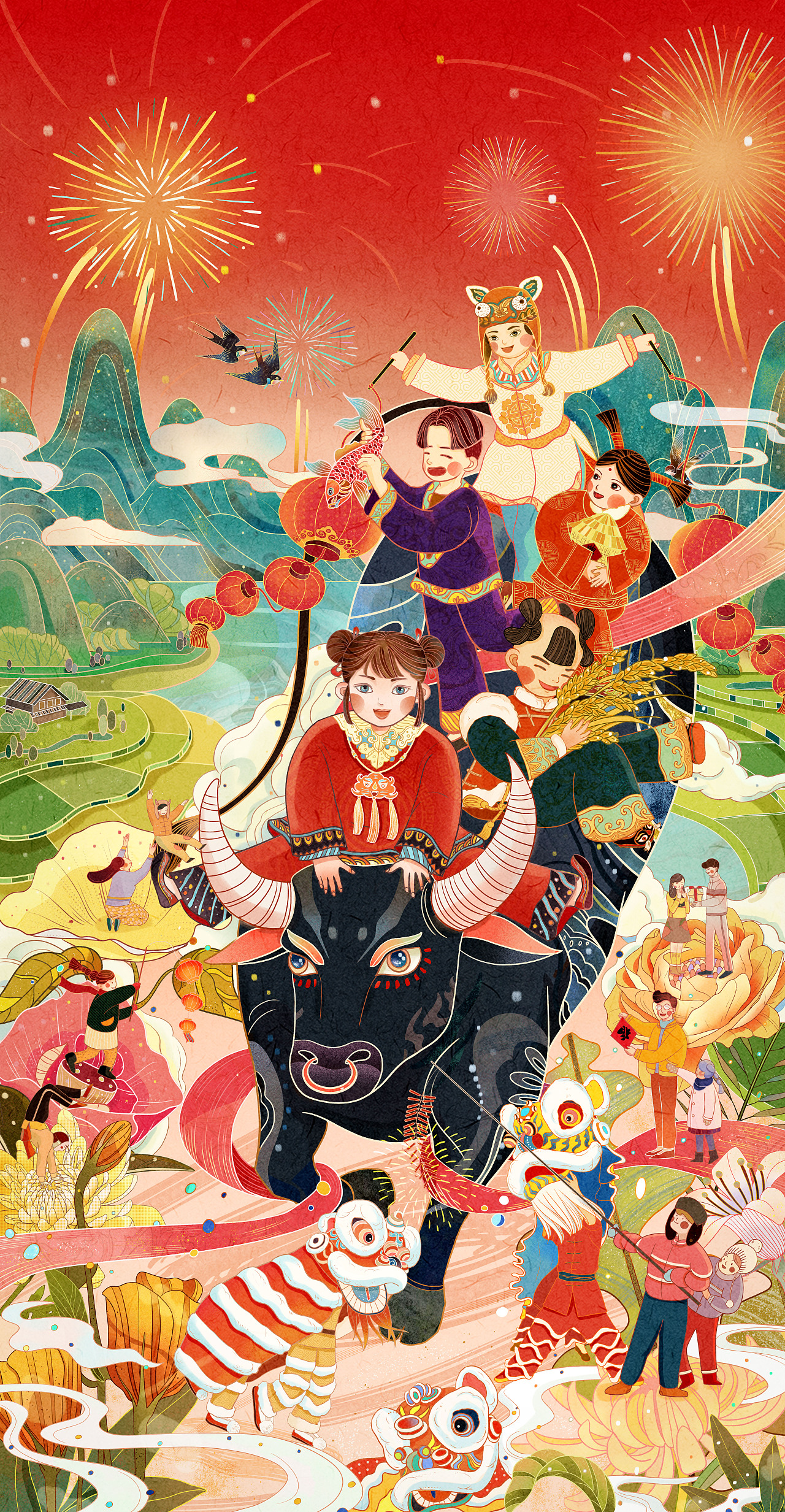 2021部分插画合集（图ZMjc1NzE3NTA4） - 商业插画 - 站酷设计师琉璃LLEE原创素材 - 站酷ZCOOL