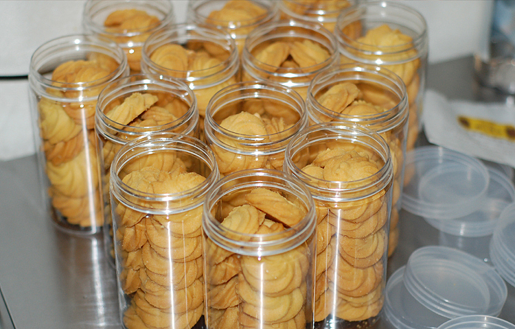 准备封口包装了!这都是纯手工做的哦!