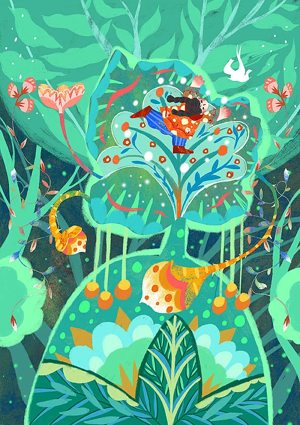 二十四节气商业插画