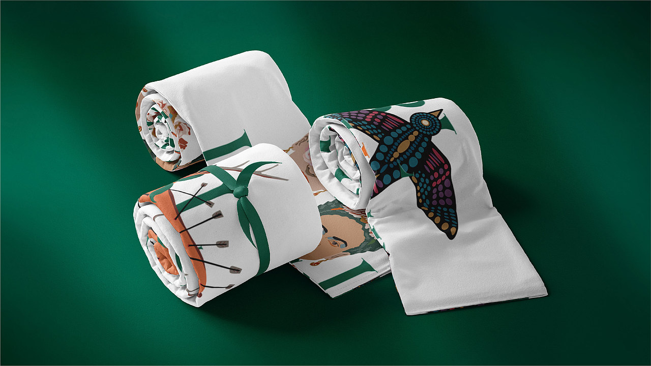 GIRL POWER——JUNNE&FRIDA品牌联名设计（图ZMjAwNzc0ODUy） - 品牌 - 站酷设计师上海简柏创意原创素材 - 站酷ZCOOL