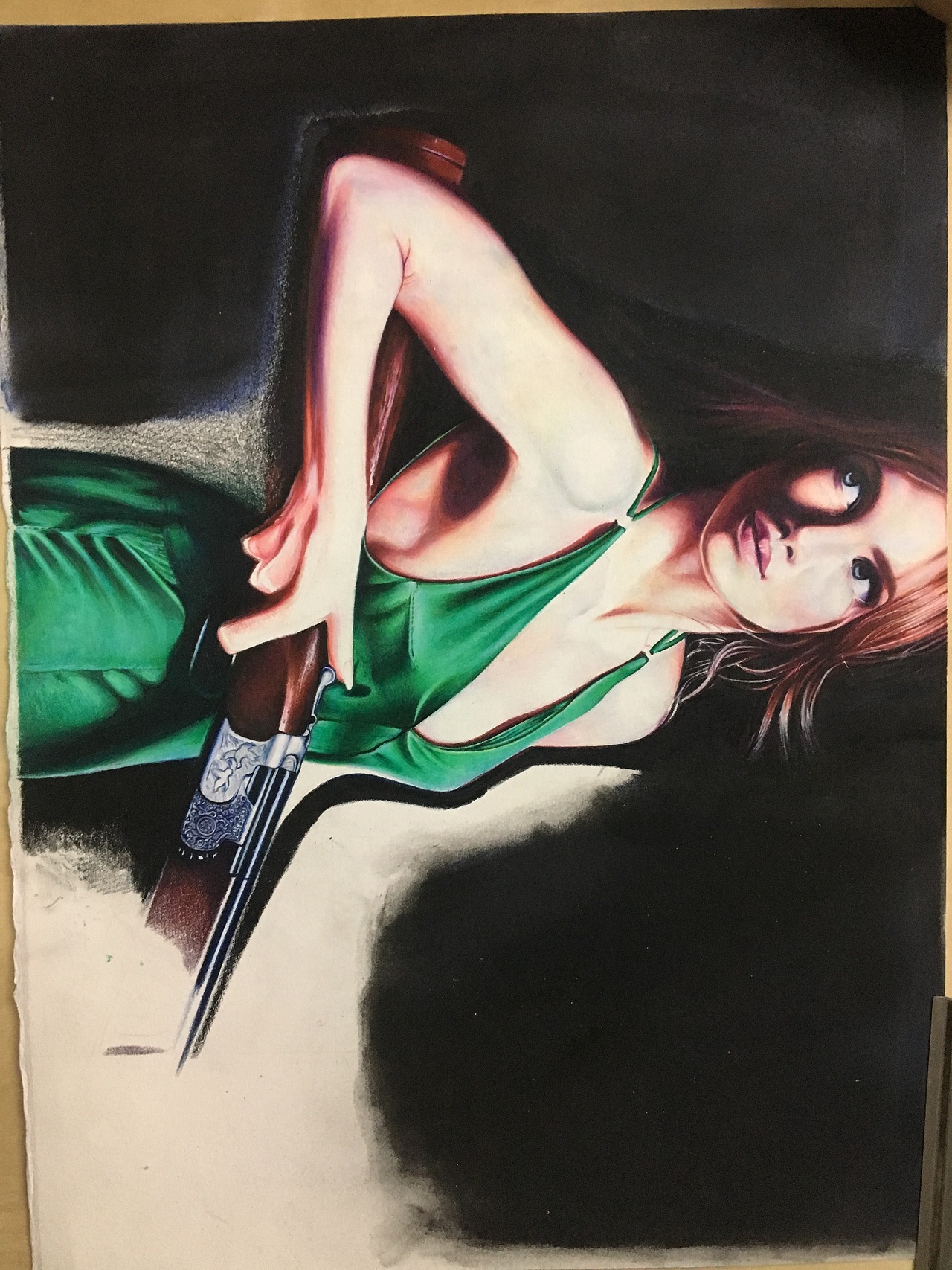 第一次彩铅画照片写生（图ZMTU3NzI3MjQ0） - 艺术插画 - 站酷设计师乱蝉原创素材 - 站酷ZCOOL