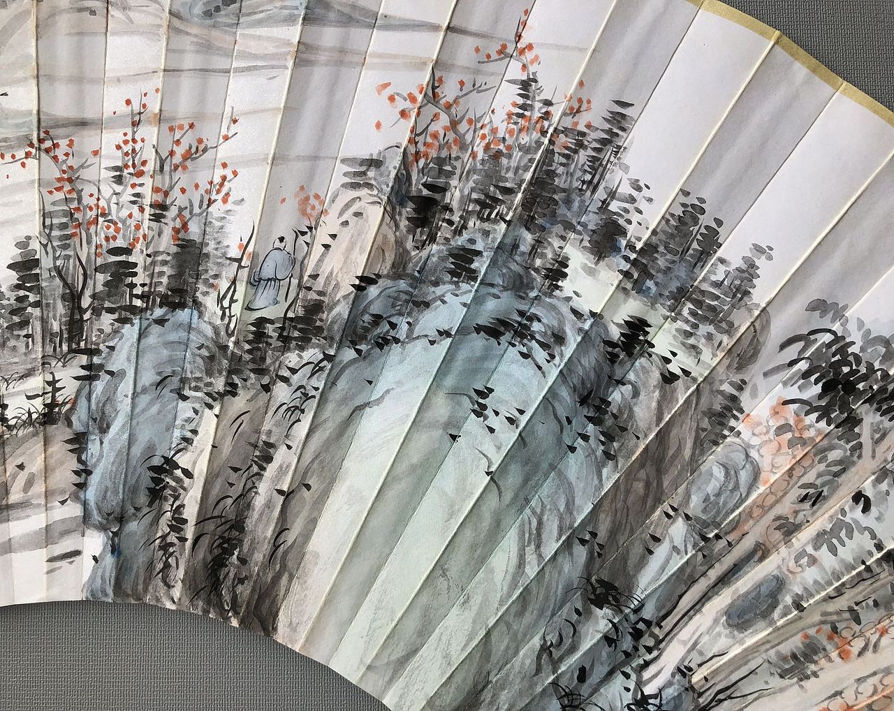 秋山策杖（图ZMzQzMzc5MzQw） - 绘画 - 站酷设计师拾午枋原创素材 - 站酷ZCOOL