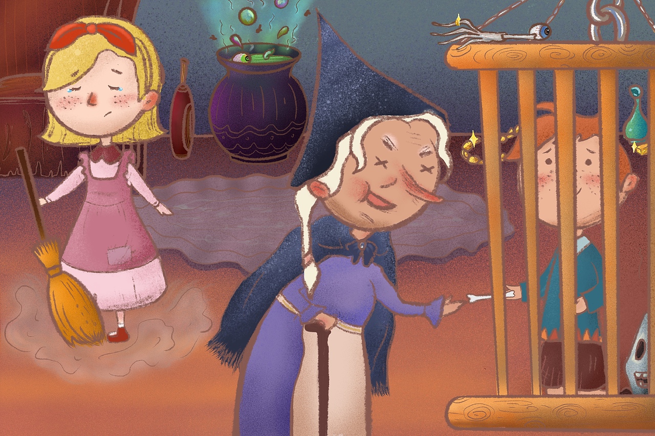 糖果屋（图ZMjA5MjkzNDk2） - 儿童插画 - 站酷设计师飞天小女警儿原创素材 - 站酷ZCOOL
