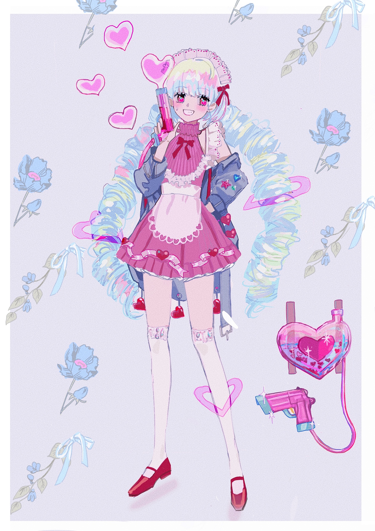 二次元立绘插画集（图ZMjI0MTI3NDQw） - 概念设定 - 站酷设计师Noa温原创素材 - 站酷ZCOOL