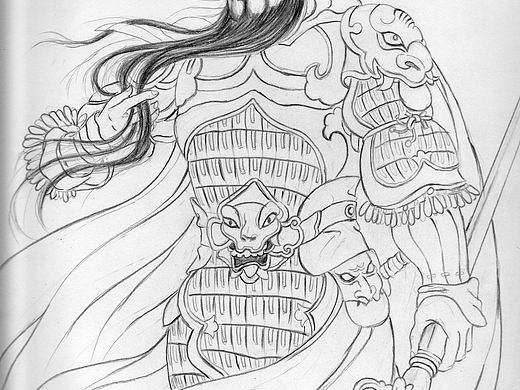 想看关羽耍大刀吗？（个人主页-ZMTY3NDc3Mjg=） - 创作习作 - 站酷设计师芊芸寻原创素材 - 站酷ZCOOL