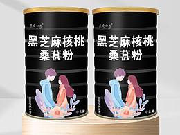 黑芝麻核桃桑葚粉详情页