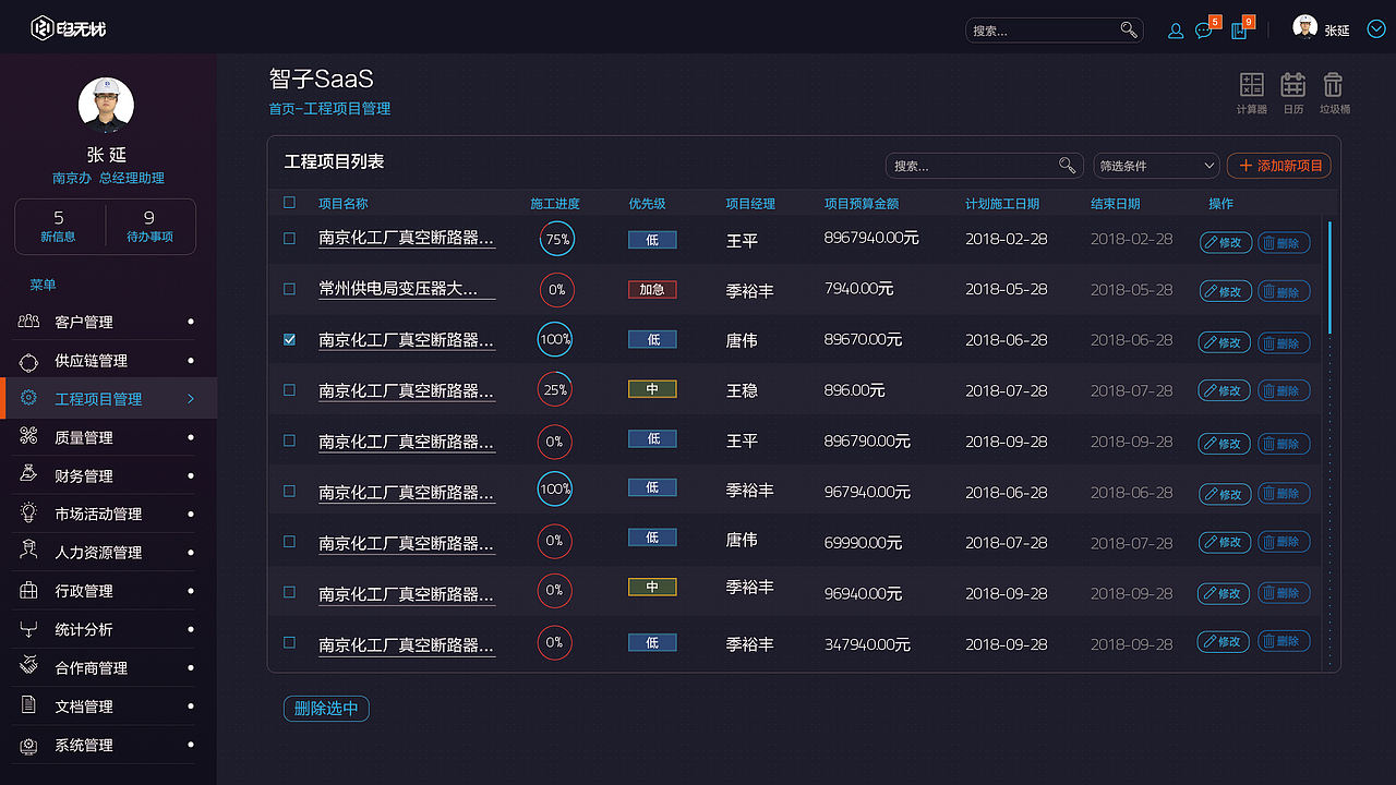电无忧SAAS系统WEB&APP 界面设计（图ZMTE1NDA0NDYw） - 软件界面 - 站酷设计师方卵卵原创素材 - 站酷ZCOOL