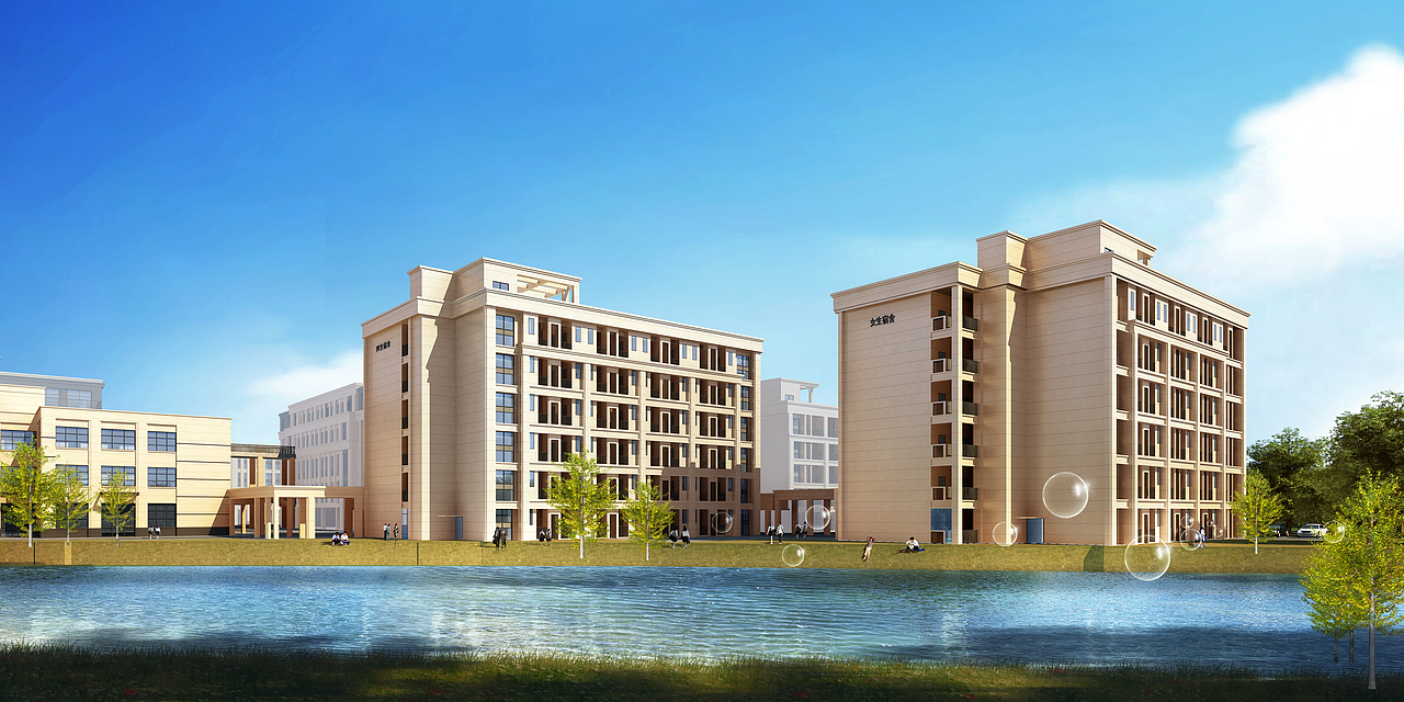 惠州博罗佳兆业学校（图ZMTI3NzQ0NTM2） - 建筑设计 - 站酷设计师沅力筑原创素材 - 站酷ZCOOL