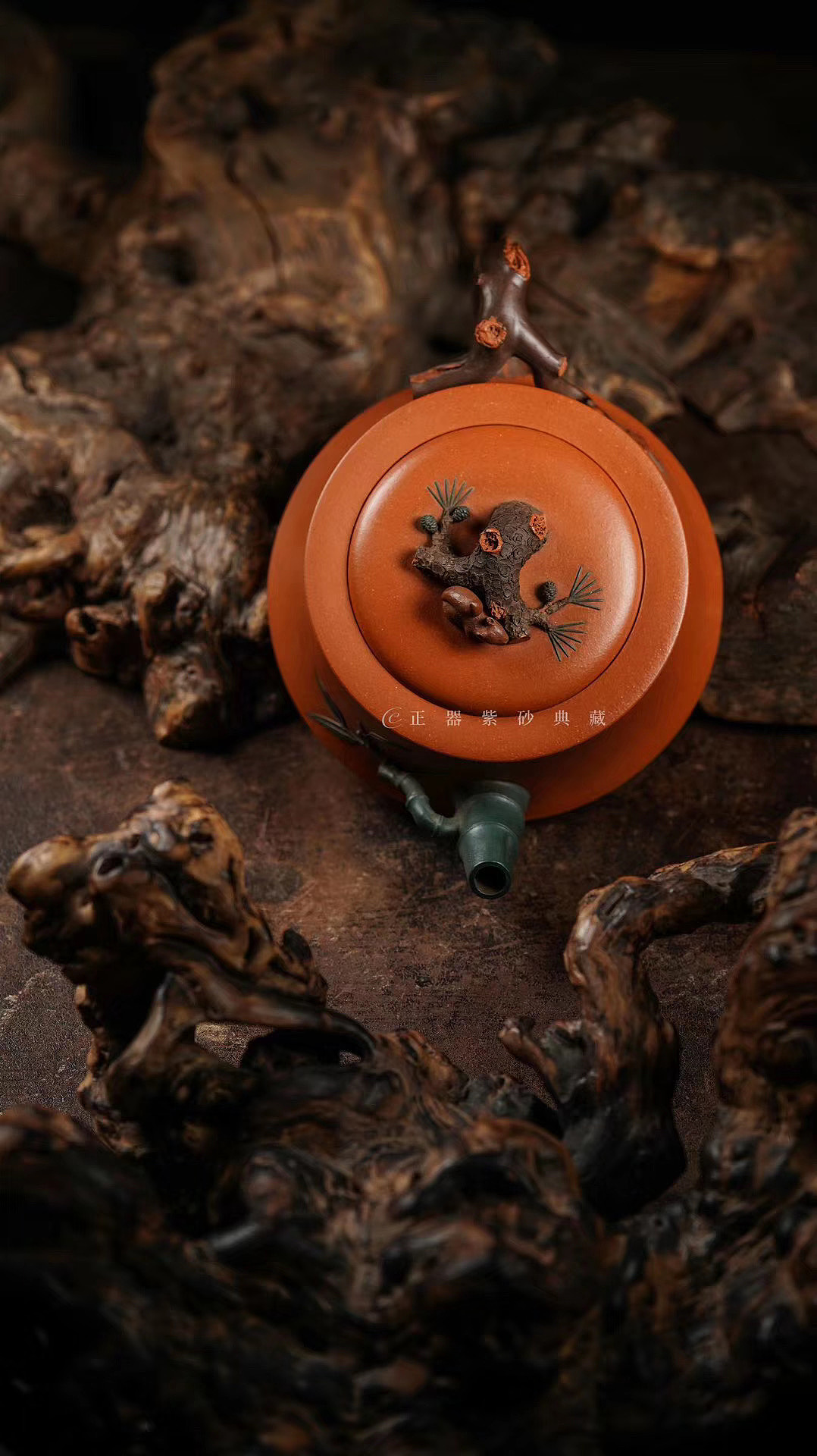 正器典藏：张正中 - 三友壶（图ZMjA1MDEyNzI4） - 工艺品设计 - 站酷设计师正器紫砂原创素材 - 站酷ZCOOL