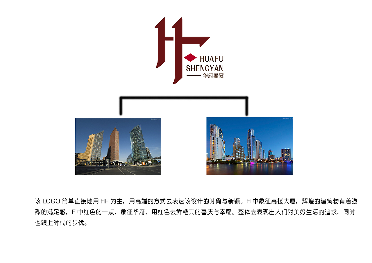 华府盛宴大酒楼的LOGO设计