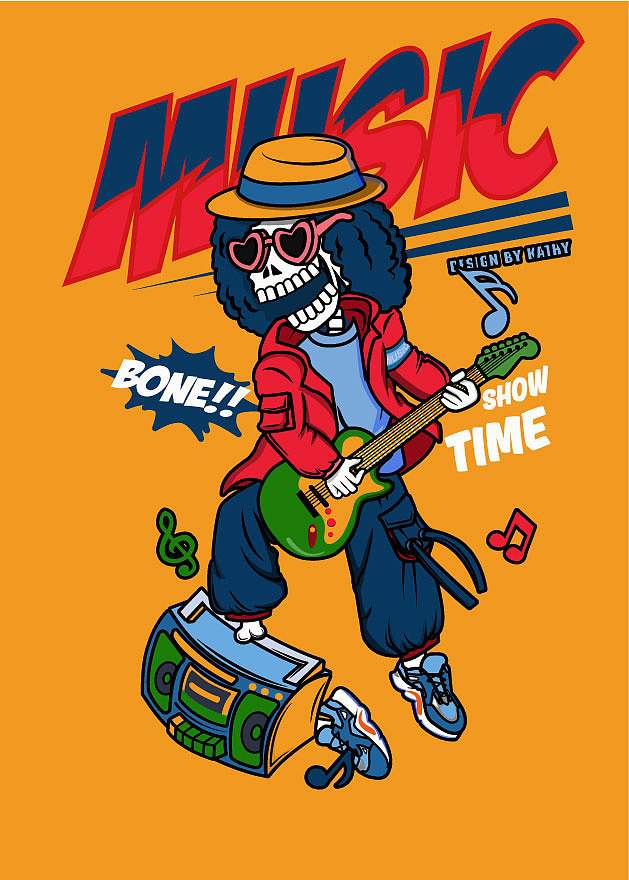 骷髅歌手 设计