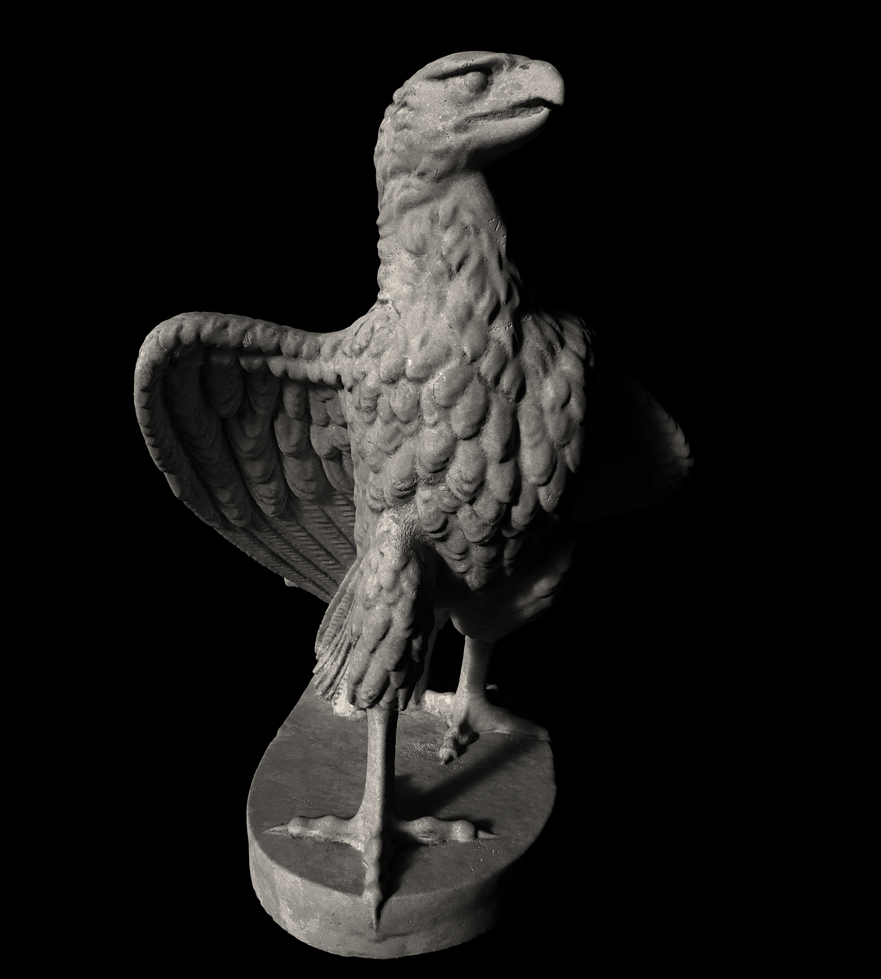 石像材质贴图练习