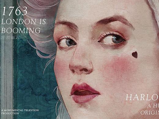 「Harlots / 名姝」英剧×插画 ♠
