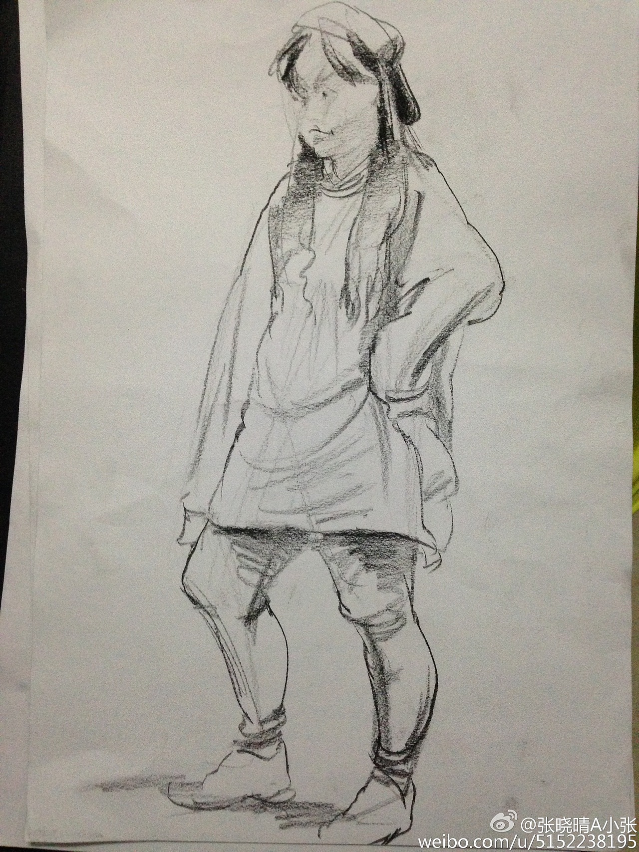 小张：2015夏-2016年冬 教画时的速写内容（图ZNjk0NzI0MDA=） - 绘画 - 站酷设计师張曉晴原创素材 - 站酷ZCOOL