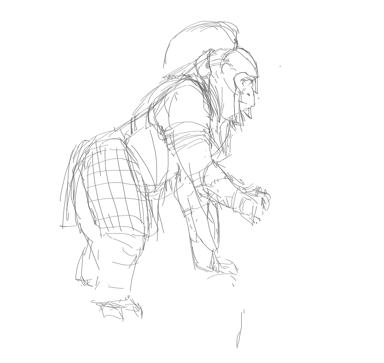 《猩球崛起3》原画师john park-角色原画