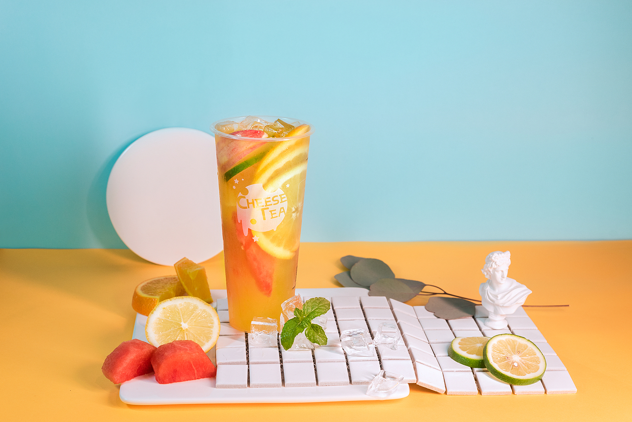 【灰度产品摄影】茶饮产品案例