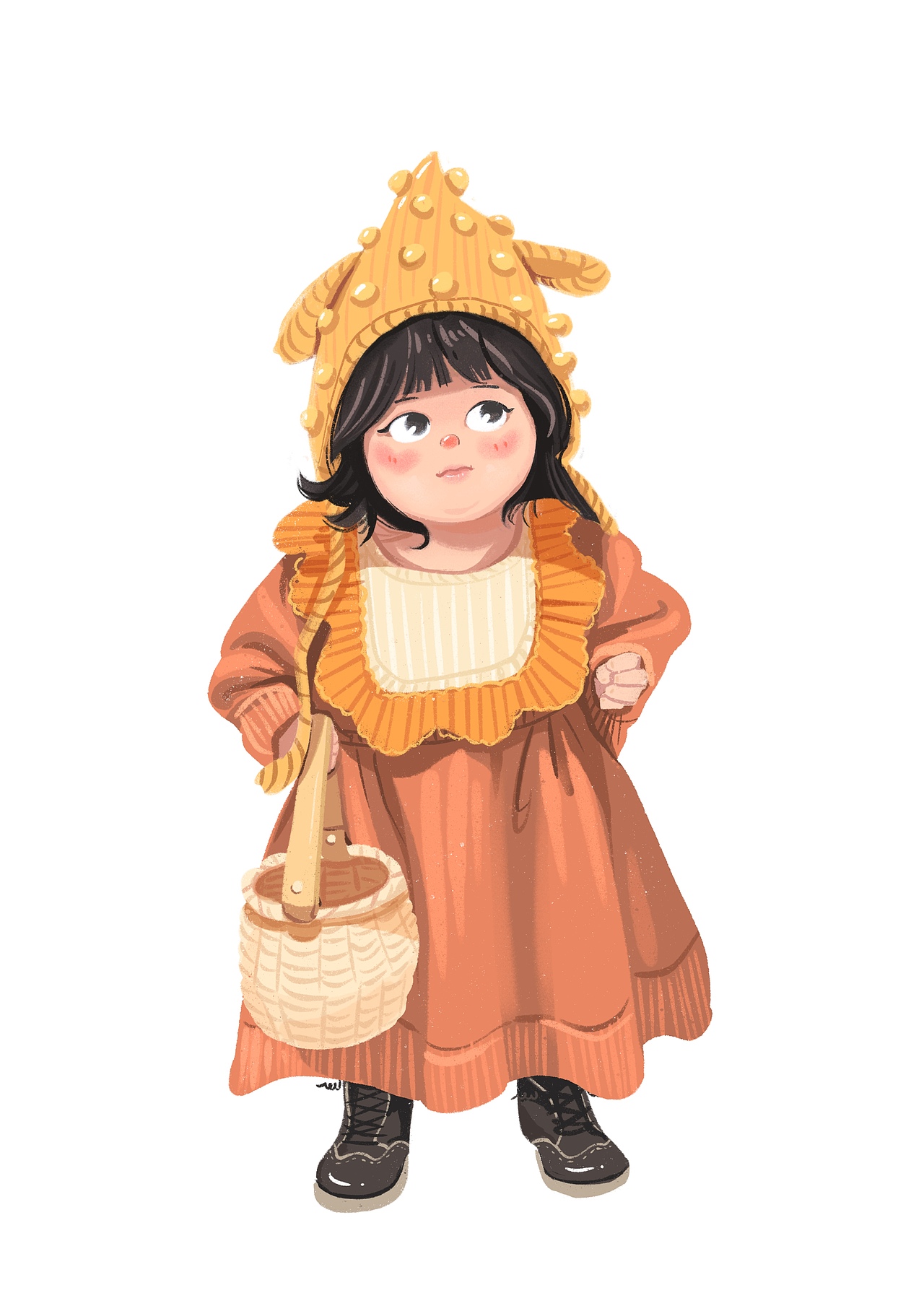 插畫小練習(xí)（2）（圖ZMjc2ODAxMDA4） - 兒童插畫 - 站酷設(shè)計(jì)師美麗又可愛(ài)的媛媛原創(chuàng)素材 - 站酷ZCOOL