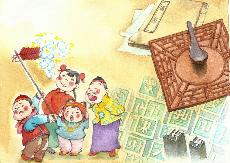 水彩插画 我们的母亲叫中国（已出版）（图ZODY0ODQzMjQ=） - 绘画 - 站酷设计师影可洛夫斯基原创素材 - 站酷ZCOOL