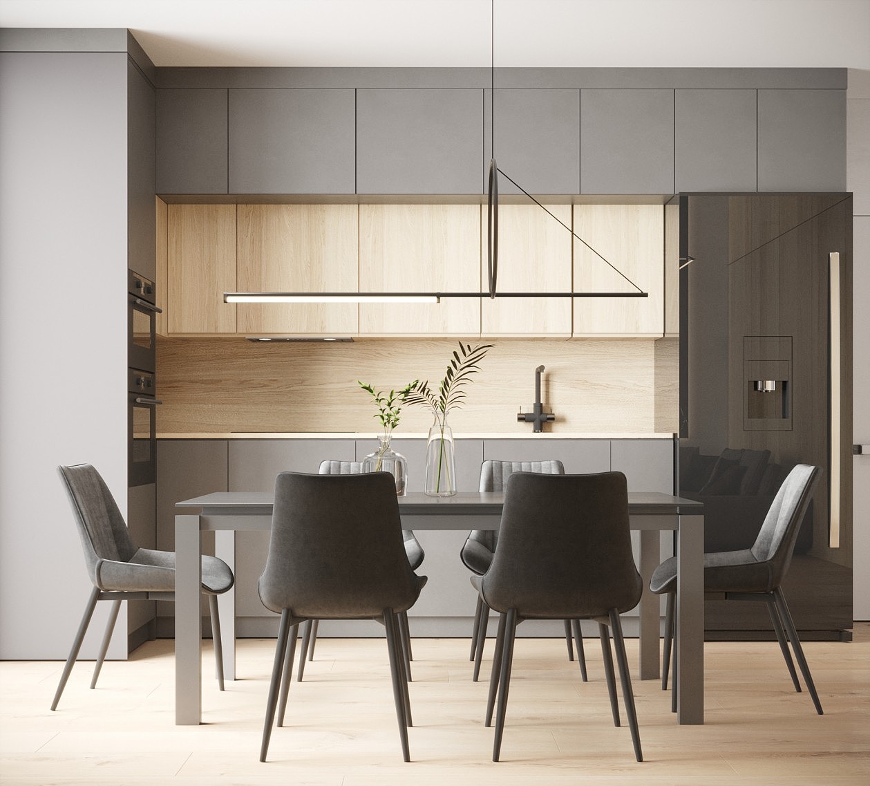 复式户型 色彩丰富