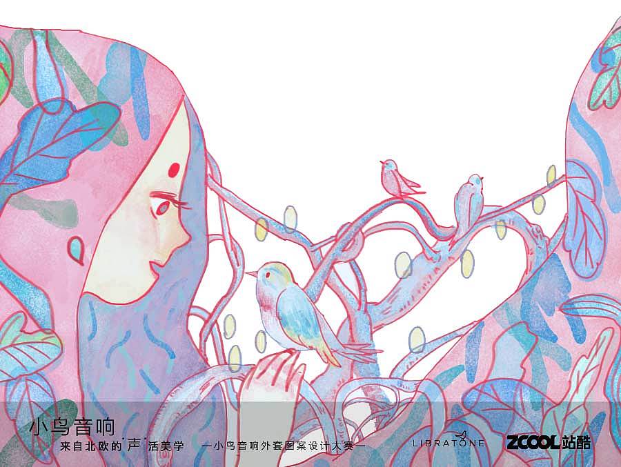 小鸟音响设计稿（图ZODE2MTA2NTY=） - 图案 - 站酷设计师八崽子原创素材 - 站酷ZCOOL