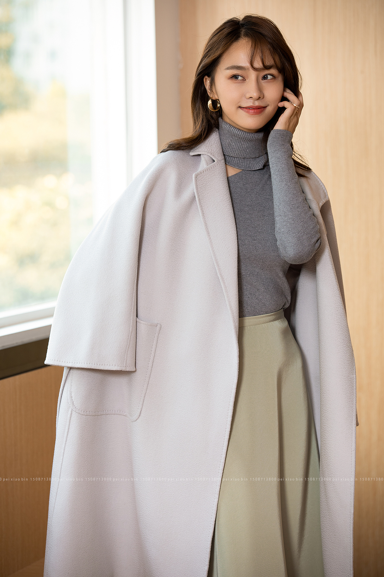 羊绒大衣拍摄1（图ZMjIyOTY0MTI0） - 人像摄影 - 站酷设计师花路牛牛原创素材 - 站酷ZCOOL