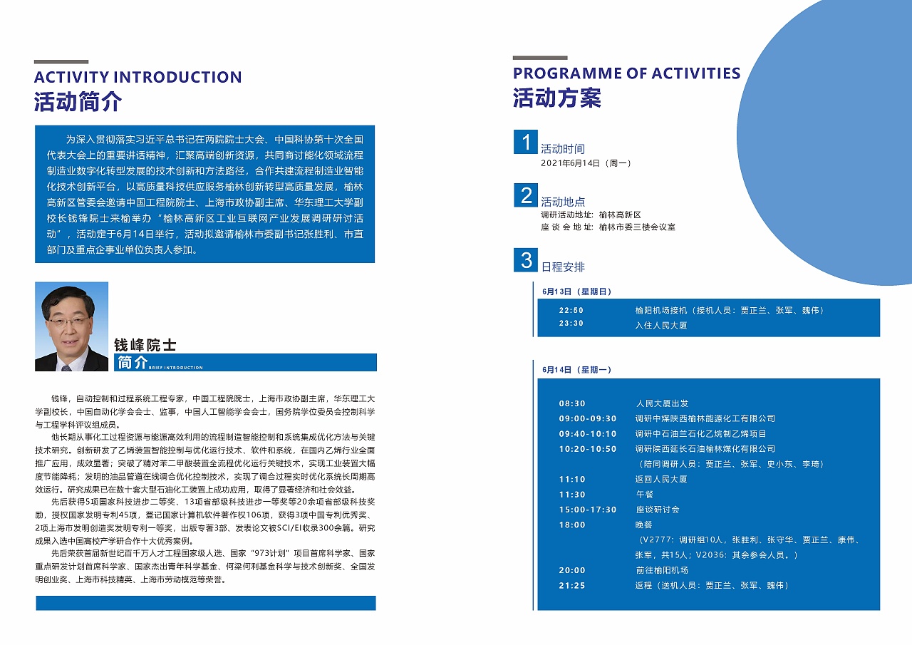 高新区工业产业园区调研会议手册